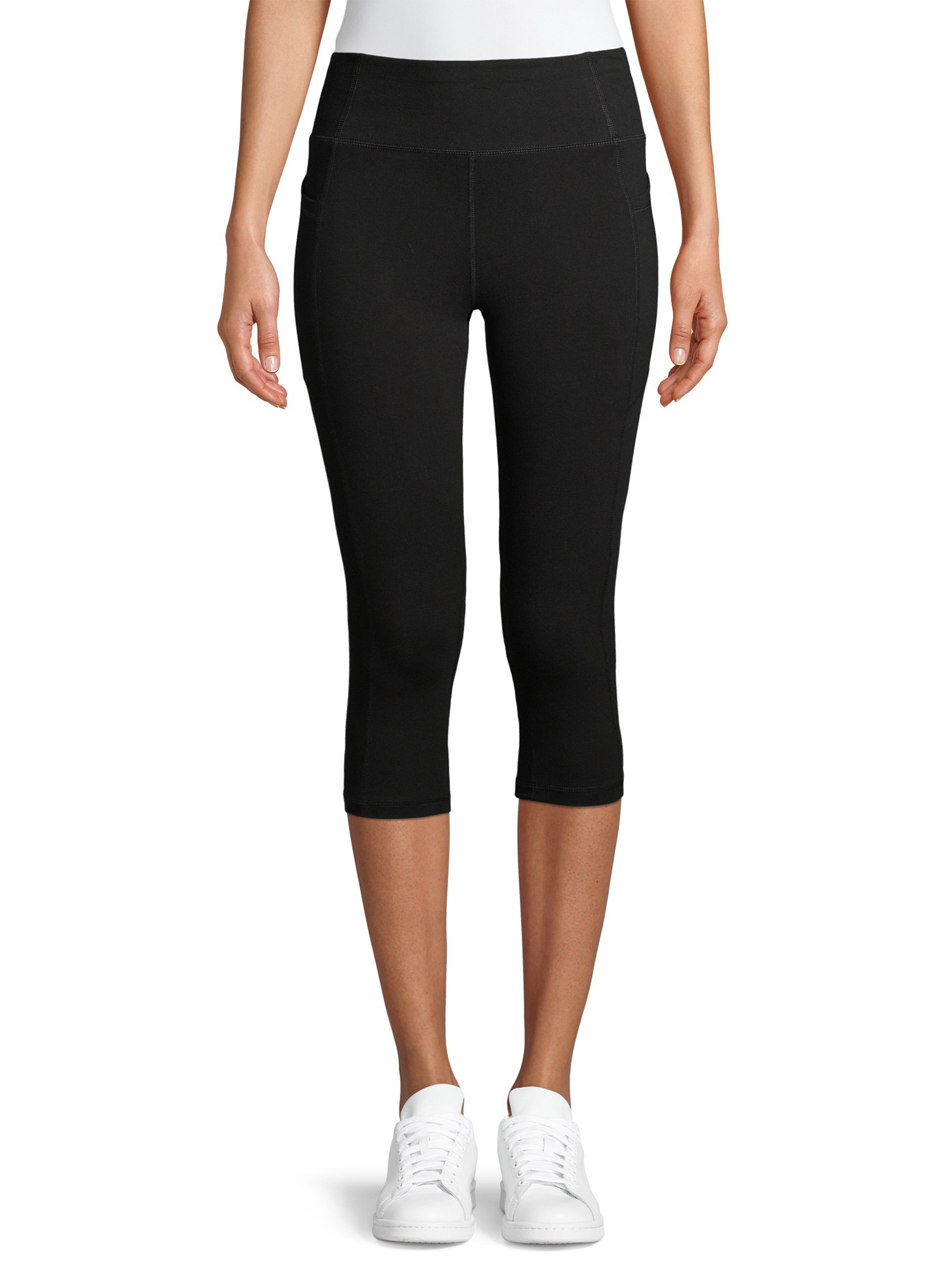 Athletic Works Women's Capris with Side Pockets - image 1 of 6
