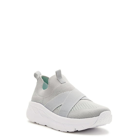 Athletic Works Women's Comfort Crossband Slip On Sneaker