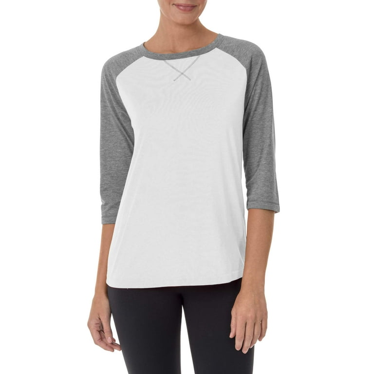 womens baseball tee walmart