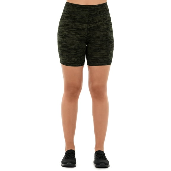 Athletic Works Women's Core Active Dri-Works Bike Shorts, Prints