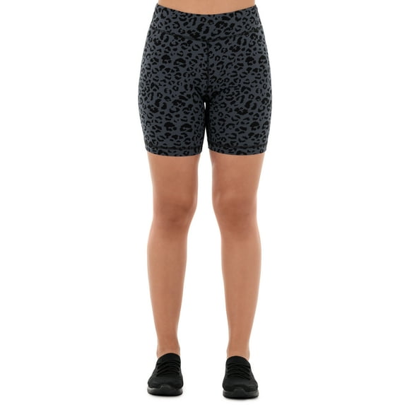 Athletic Works Women's Core Active Dri-Works Bike Shorts, Prints