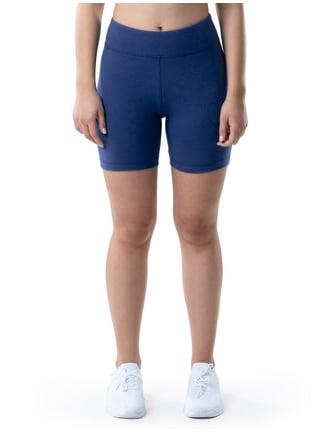 Frehsky yoga shorts Fashion Women Elastic Shorts Hot Summer Stretch Sports  Shorts Yoga Pants Blue