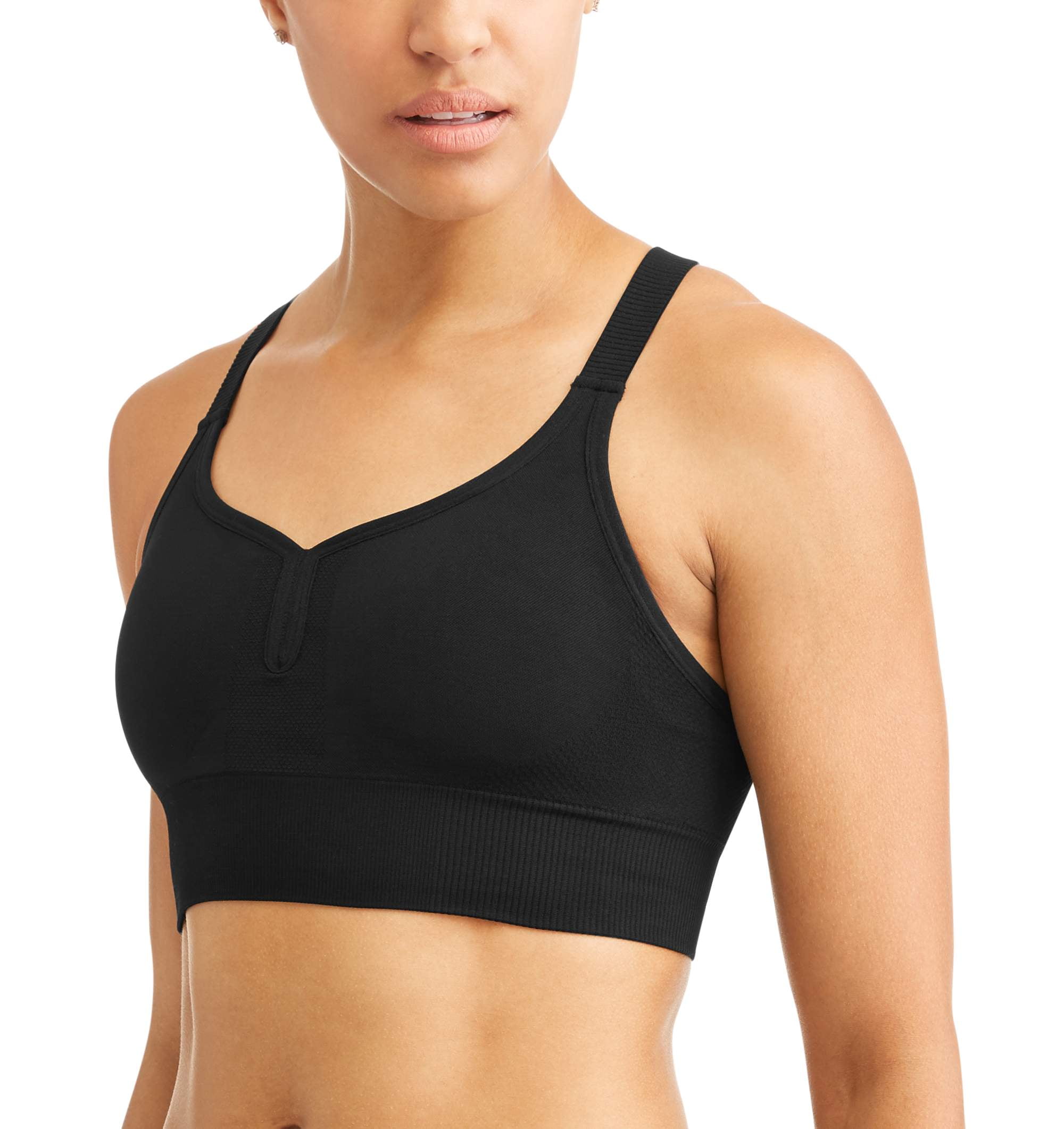 Athletic Works Women's Core Active Racerback Seamless Sports Bra