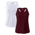 thumbnail image 1 of Athletic Works Women's Core Active Racerback Tank, 2-Pack, 1 of 8