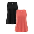 thumbnail image 1 of Athletic Works Women's Core Active Racerback Tank, 2-Pack, 1 of 13
