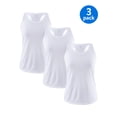 thumbnail image 1 of Athletic Works Women's Core Active Racerback Tank, 3-Pack, 1 of 8