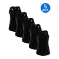 thumbnail image 1 of Athletic Works Women's Core Active Racerback Tank, 5-Pack, 1 of 8