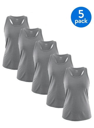 Attraco Women Plus Size Cotton Tank Top with Shelf Bra Adjustable Wider  Strap Camisole Basic Undershirt 