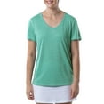 thumbnail image 1 of Athletic Works Women's Core Active Short Sleeve V-Neck T-Shirt, Sizes XS-3X, 1 of 7
