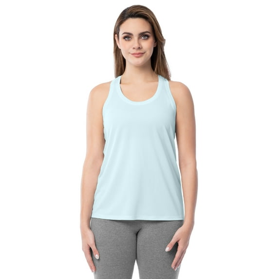 Athletic Works Women's Core Active Texture Knit Racerback Tank Top, Sizes XS-XXXL