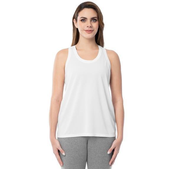 Athletic Works Women's Core Active Texture Knit Racerback Tank Top, Sizes XS-XXXL