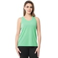thumbnail image 1 of Athletic Works Women's Core Active Texture Knit Racerback Tank Top, Sizes XS-XXXL, 1 of 8