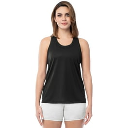 Danskin Now women's Racerback Tank - Built-in Shelf Bra