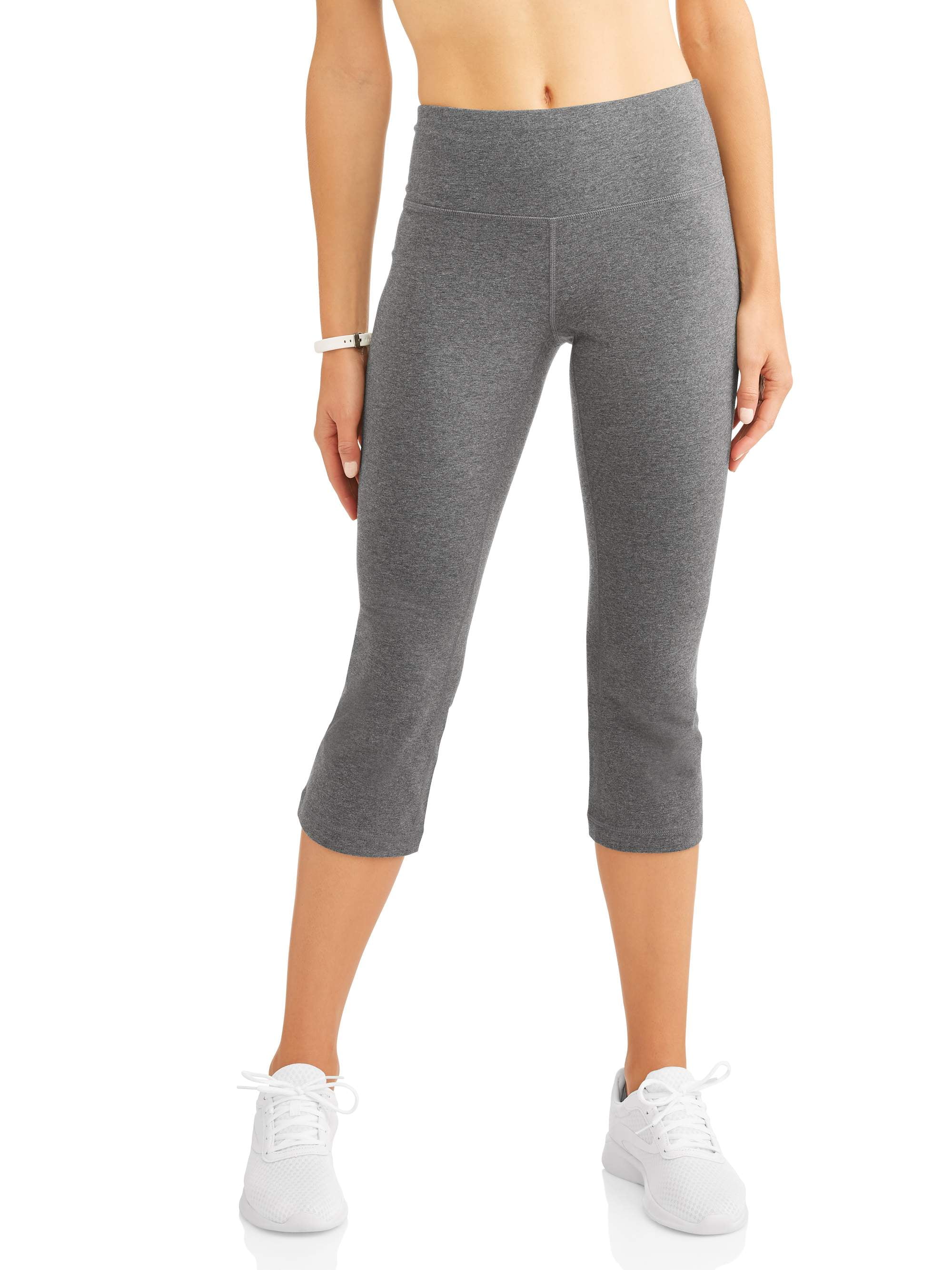 Athletic Works Women's Core Active Yoga Capri Pants, Sizes S-3XL