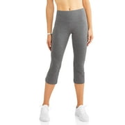 Athletic Works Women's Active Fit and Flare 22" Capri Pants, Sizes S-XL