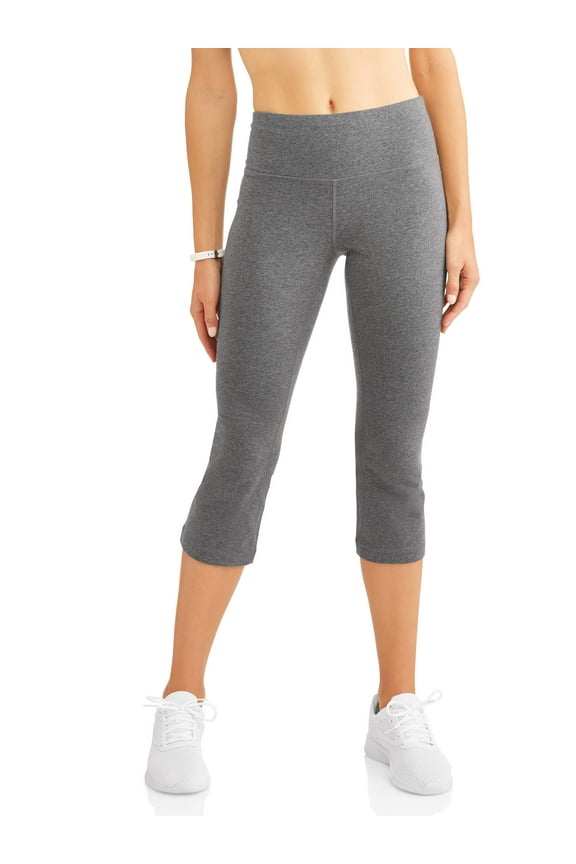 Women's Active Fit and Flare 22" Capri Pants, Sizes S-XL