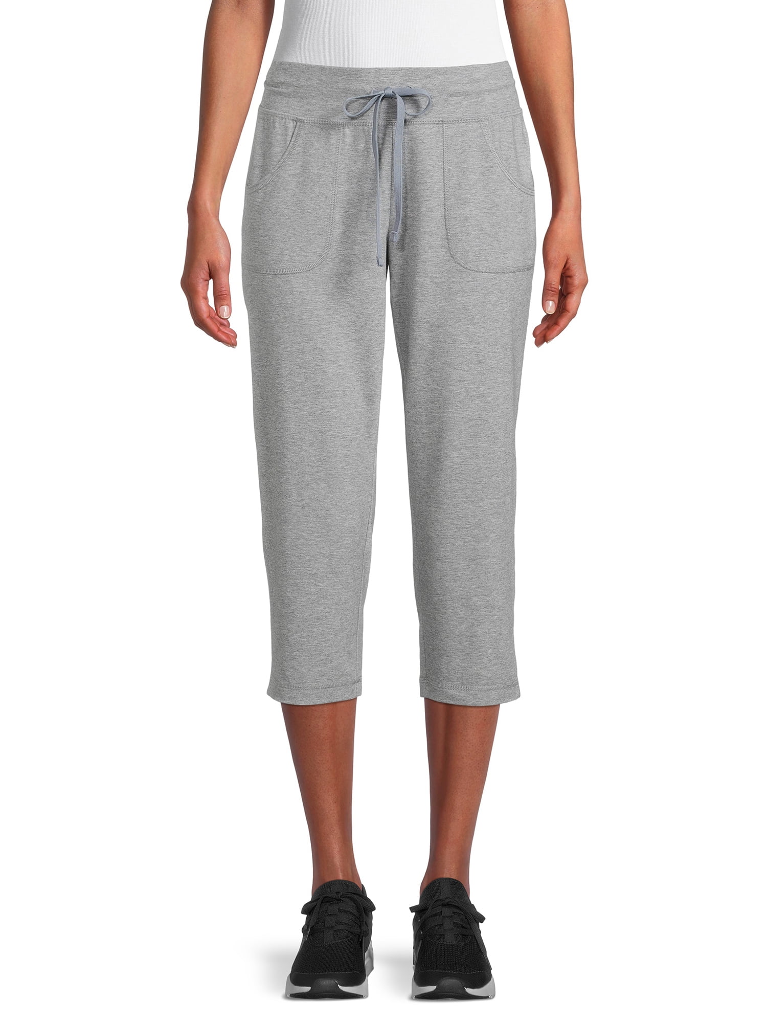 Athletic Works Women's Core Knit Capri With Front Pockets - Walmart.com