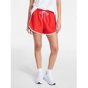 Women's Piped Running Shorts, Sizes XS-4X