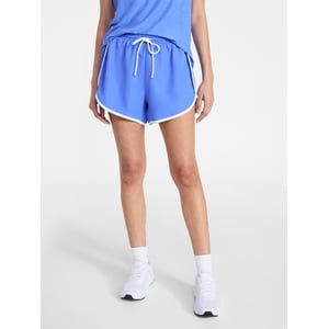 Shorts para Correr con Ribetes para Mujer y Mujer Plus, Tallas XS-4X