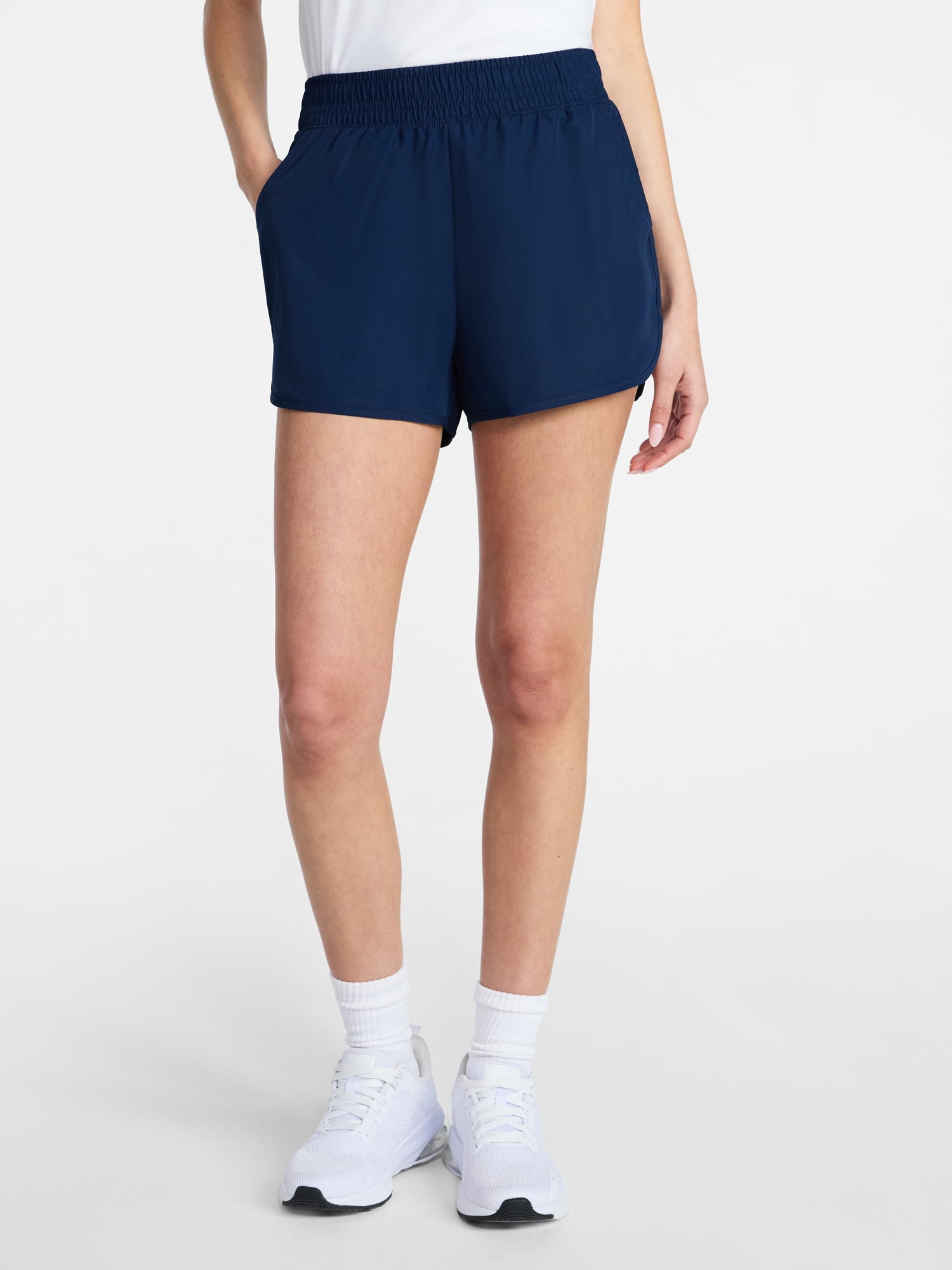 Athletic Works Women's and Women's Plus Core Running Shorts, Sizes XS-4X