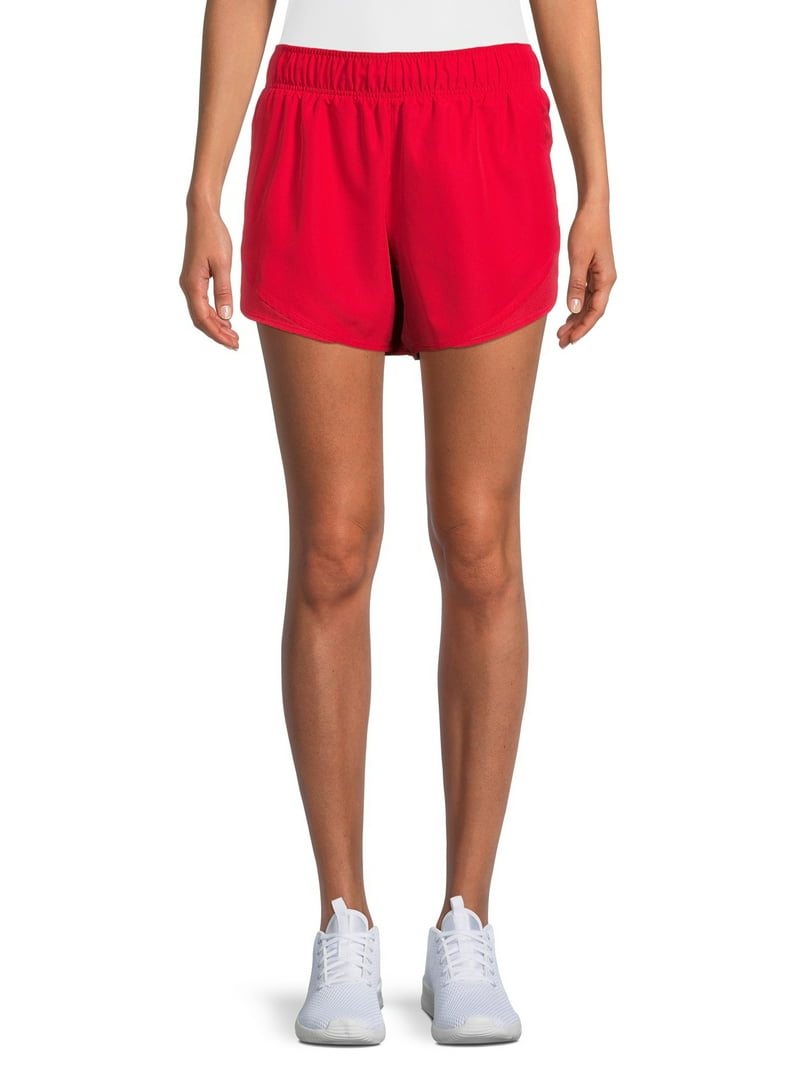Athletic Works Women's Core Running Shorts Polyester Spandex