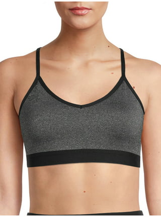 Athletic Works Womens Front Close Plunge Sportsbra - white - 34A