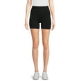 thumbnail image 1 of Athletic Works Women's Dri More Bike Shorts, 5" Inseam, Stretch Fabric, Sizes XS-XXXL, 1 of 5