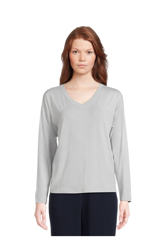 Women’s Dri More Boxy Tee with Long Sleeves, Sizes XS-XXXL