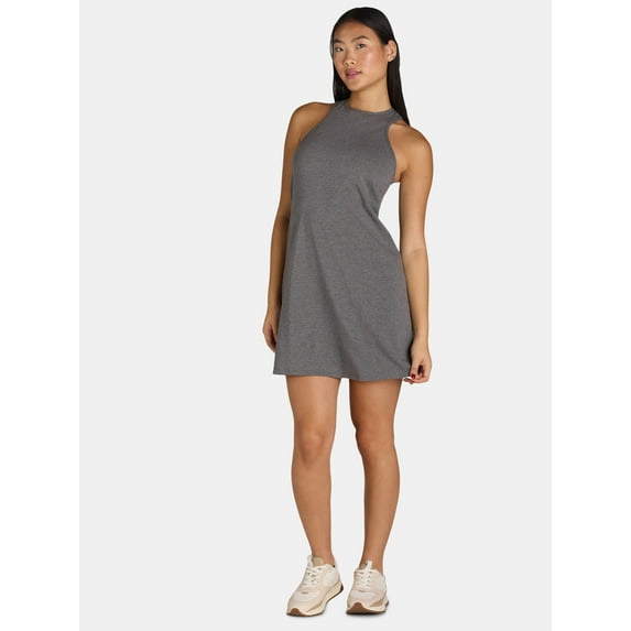 Athletic Works Women’s Dri-More Sleeveless Tank Dress, Sizes XS-XXXL