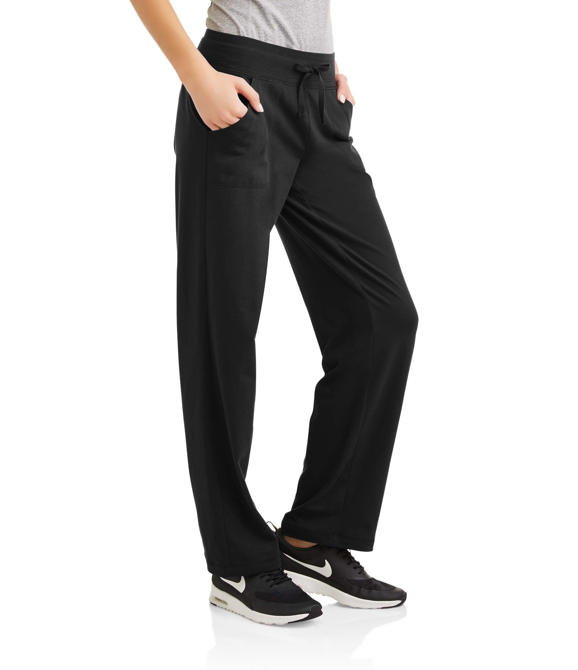 Athletic Works Women's Essential Athleisure Knit Pant Available in Regular  and Petite 