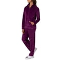 thumbnail image 1 of Athletic Works Women's Soft Velour Jacket and Pant Tracksuit, Size S-XXL, 1 of 6