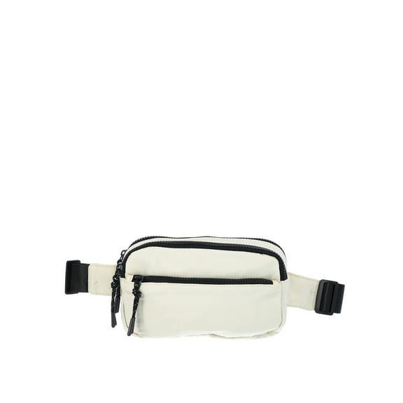 Athletic Works Women's Fanny Pack, Pearl White