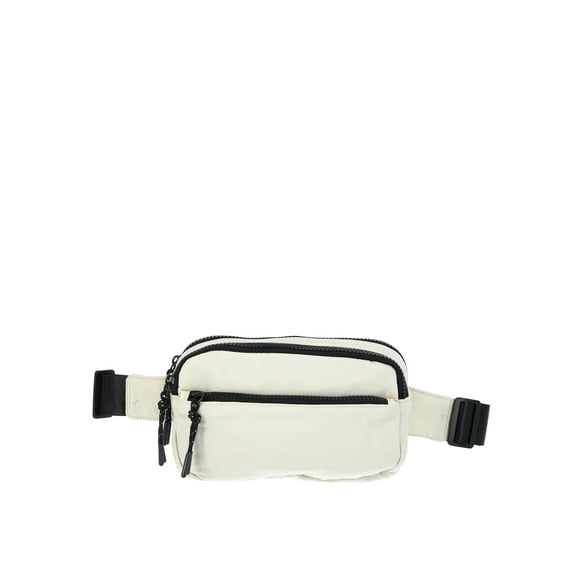 Athletic Works Women's Fanny Pack, Pearl White