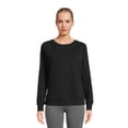 thumbnail image 1 of Athletic Works Women's Fleece Crewneck Sweatshirt, Sizes XS-XXXL, 1 of 5