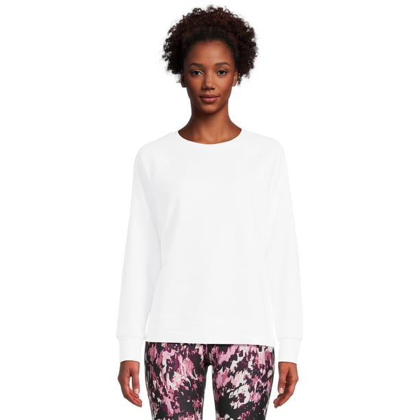 Athletic Works Women's Fleece Crewneck Sweatshirt
