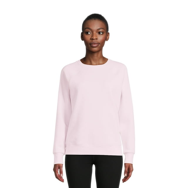 Athletic Works Women's Fleece Crew Pullover