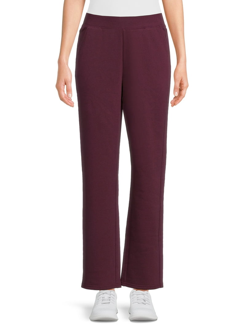Athletic Works women's Fleece Pants Cotton Blend 3XL Sizes