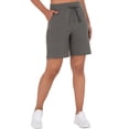 thumbnail image 1 of Athletic Works Women's French Terry Athleisure 7" Drawstring Short, 1 of 6