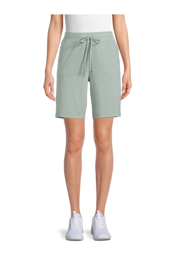 Women's French Terry Cloth Bermuda Shorts, Sizes XS-3XL