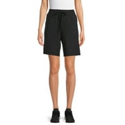 Athletic Works Women's French Terry Cloth Bermuda Shorts, Sizes XS-3XL