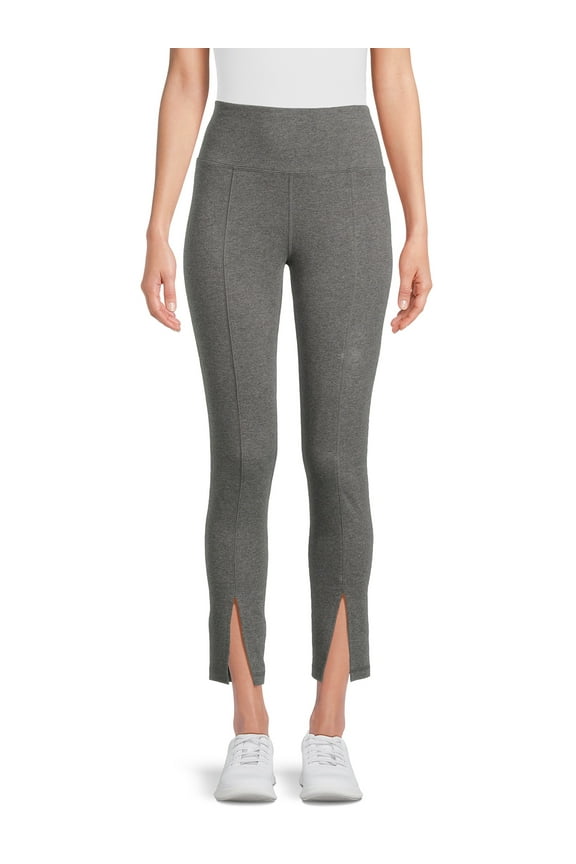 Women's Front Slit Leggings, Sizes XS-XL