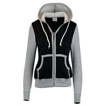 Athletic Works Women’s Full Zip Fleece Hooded Jacket Long Sleeve Hoodie Sweatshirt