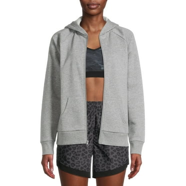 Athletic Works Women’s Full Zip Fleece Hooded Jacket