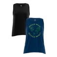 thumbnail image 1 of Athletic Works Women's Graphic Tank Bundle, 2-Pack, 1 of 8