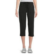 Athletic Works Women’s Knit Capri Pants, Sizes XS-XXXL