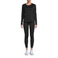 thumbnail image 1 of Athletic Works Women's Long Sleeve Tee and Leggings Set, 2-Piece, 1 of 6