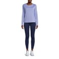 thumbnail image 1 of Athletic Works Women's Long Sleeve Tee and Leggings Set, 2-Piece, 1 of 6