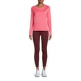 thumbnail image 1 of Athletic Works Women's Long Sleeve Tee and Leggings Set, 2-Piece, 1 of 6