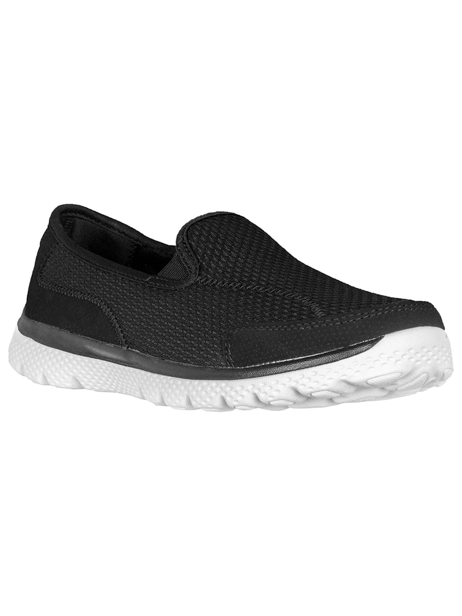 Athletic Works Women's Medium and Wide Width Knit Slip on Shoe ...
