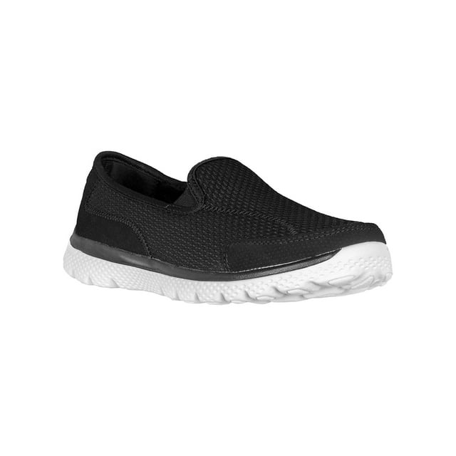 Athletic Works Women's Medium and Wide Width Knit Slip on Shoe ...